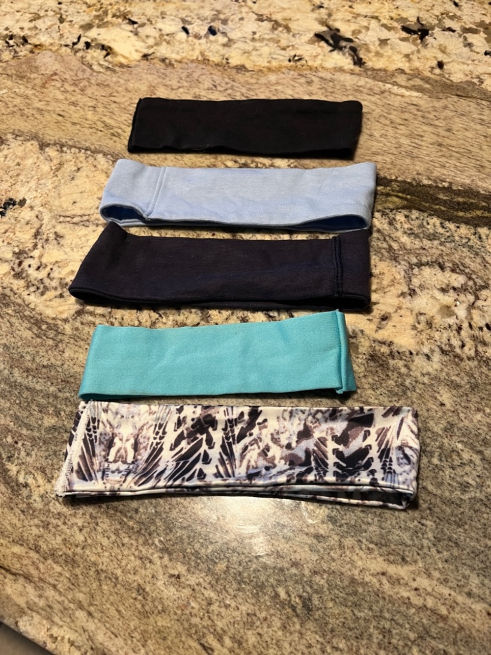 Headbands, set of 5